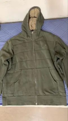 ノースフェイス　ジップパーカー　裏起毛