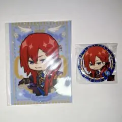 まるくじ KING OF PRISM キンプリ ユキノジョウ 缶バッジ/カード