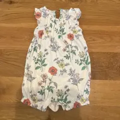 babyGap ベビー ロンパース 花柄 6-12ヶ月のサムネイル