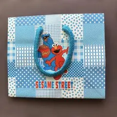 【最終お値下げ】セサミストリート ミニ紙バック シール&ミニメモ付