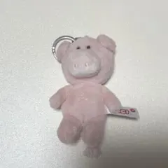 NICI ぬいぐるみキーホルダー ブタ
