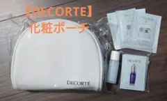 【DECORTE】 化粧ポーチ ホワイト 2026