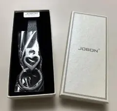 【新品】JOBON メタルキーホルダー シルバー キーチェーン