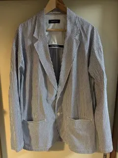 新品　NAUTICA フリークス　シアサッカージャケット　Lのサムネイル
