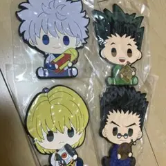 HUNTER×HUNTER 一番くじ F賞 ラバーコースター 4枚セット