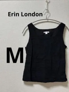 Erin London 黒 タンクトップ サイズ6 【Mサイズ相当】