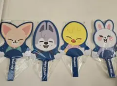 SKZOO GIGO うちわ フォクシニ ウルフチャン ポガリ リービット