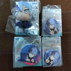 プロセカ くじ ぷちぬい アクキー バッジ ビビバス 青柳冬弥