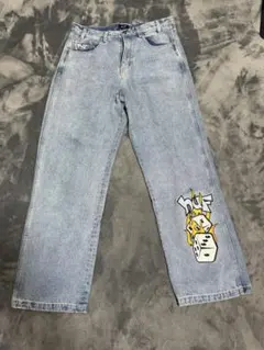 HUF デニムパンツ 32インチのサムネイル