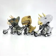 アニマルライダー　ティラノサウルス　トリケラトプス　恐竜3種セット