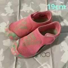 adidas サンダル　19cm