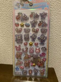 エンジェルブルー　プチドロップステッカー