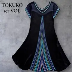 ○TOKUKO 1er VOL チュニック 黒 ノースリーブ - メルカリ