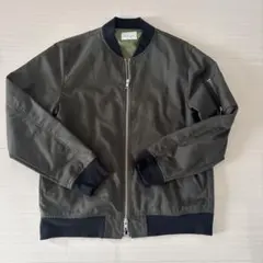 JUNRED MA-1スタイルジャケット オリーブ