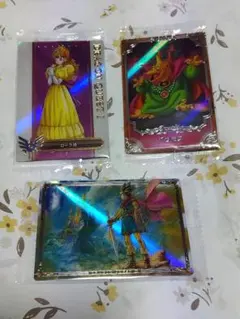 ドラクエ　ウエハース　カード　3枚セット