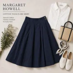 2026年最新】MARGARET HOWELL レディース ひざ丈 フレアスカートの人気