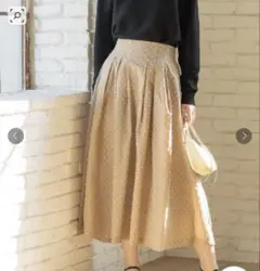 【新品】ドビードットタックフレアスカート 【OPAQUE.CLIP】のサムネイル