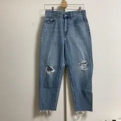 UNIQLO ダメージデニムパンツ　メンズ28インチ