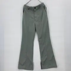 C.O.L.Z.A コルザ フレアパンツ M グレー