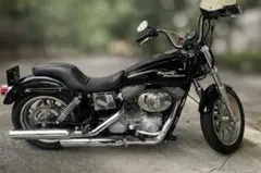 ハーレーダビットソン ダイナローライダー ２００４年式、 純正マフラー ハーレーダビットソン ダイナローライダー 2004年式、 純正