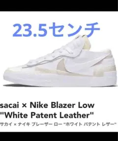 Sacai BLAZER LOW White Patent Leather