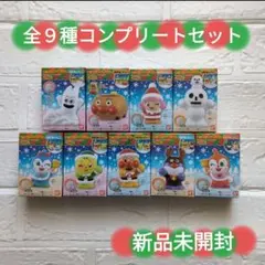 ✪新品✪　あつまれアンパンマン　クリスマス　アンパンマン　指人形　ソフビ