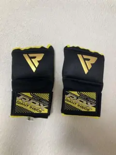 【新品未使用品】RDX /バンテージ /黒 黄/サイズM