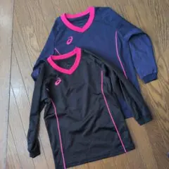 asics アシックス バレーボール ロンT トレーニングウェア 130 2枚