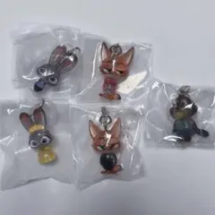 ディズニー ズートピア2 めじるしアクセサリー ガチャ コンプリート