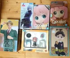 スパイファミリー フィギュア 新品 未開封 6個 セット まとめ売り アーニャ