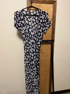 【GAP】花柄ラップスタイルワンピース