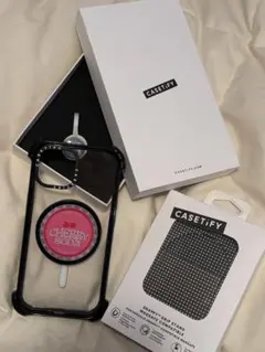 casetify iPhone15クリアケース　snappyグリップスタンド