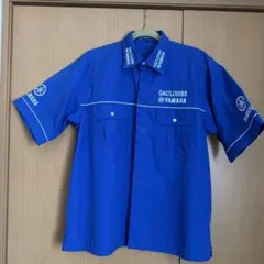 YAMAHA RACING つなぎ 半袖 ブルー Mサイズ ヤマハ 作業着 - メルカリ