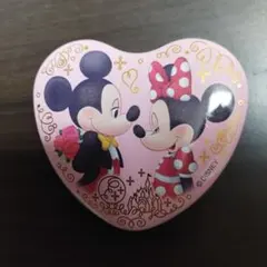 ディズニー　ハート缶