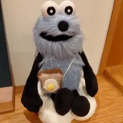 ハンドメイド　パペットスンスン　ぬいぐるみ用　ライ麦パン　肩掛けマスコット