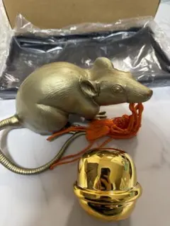 村田宏作 鋳物 ネズミ 置物 縁起物のサムネイル