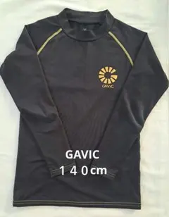 GAVIC サッカー インナー ハイネック ブラック １４０cm