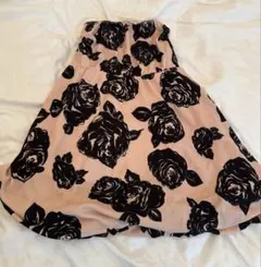 MA＊RS バルーンワンピース❤︎バラ柄❤︎可愛い