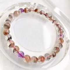 透明感！ファントムあり♡マルチカラースーパーセブン ブレスレット