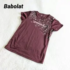 美品 Babolat テニスウェア レディース 半袖シャツ L