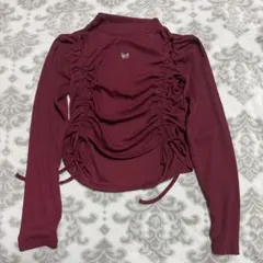 WEGO ボルドー 蝶々