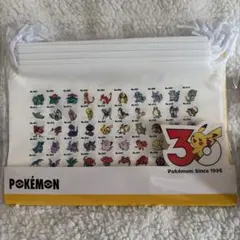 3COINS ポケモン ビニール巾着 スリコ スリーコインズ