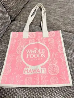 Whole Foods Market ハワイ　パイナップルエコバッグ