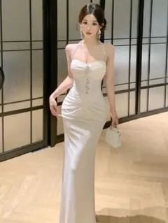 パーティー映え✭ロングドレス★エレガントなデザインとシルエット魅力✭