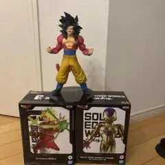 ドラゴンボール フィギュア 2種セット ブロリー ゴールデンフリーザ