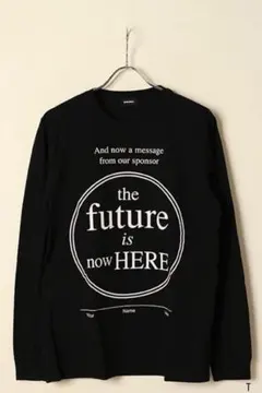 ☆ DEISEL ディーゼル   プリント長袖Teeシャツ