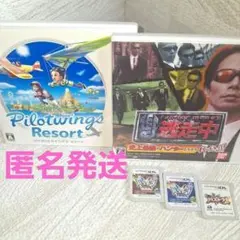 パズドラシリーズ　逃走中　他　　　　3DSソフト　5点まとめ売り