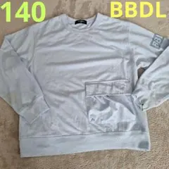 BBDL ライトブルー 薄手トレーナー 140　BABYDOLL　長袖　トップス