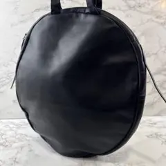 ほぼ未使用MICHEL KLEIN ミッシェルクラン 本革 サークルトートバッグ