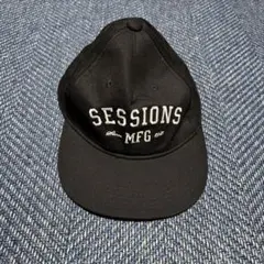 SESSIONS ブラック キャップ T78003